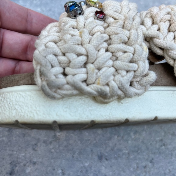 INUIKII woven sandals in Stone White - Picture 5 of 6